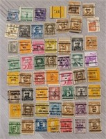 Over 50 Early U.S. Stamps #1