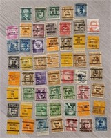 Over 50 Early U.S. Stamps #2
