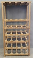 Solid Wood Wine Rack