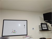 Magnetic white board, photo clip board &...