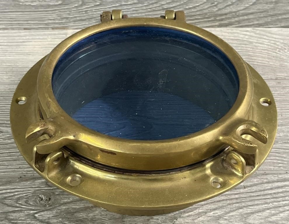 Brass Marine Porthole 9"