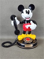 Animated Mickey Mouse Telephone Works Well