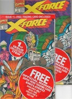 (4) 1991 Marvel: X-Force (1991 1st Series) #1A