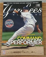 July 2013 Yankees magazine Hiroki kuroda
