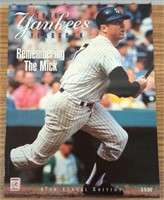 1996 Yankees yearbook magazine