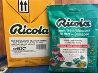 Cough Throat Lozenges RICOLA Green Tea PK/19x8