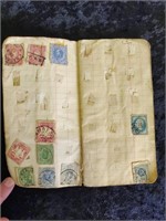 SMALL NOTEBOOK WITH STAMPS