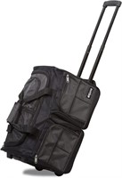 Dejuno 20-inch Carry-on Rolling Duffle Bag;