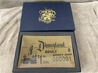 2 DISNEY COLLECTABLE  50TH ANNIVERSARY PLATES