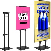 GUOHONG Poster Stand for Display Pedestal Sign St
