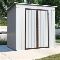 6 X 4 Ft Outdoor Metal Storage Shed, Small shed,
