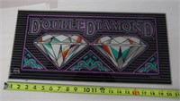 'Double Diamond' Slot Machine Glass Insert
