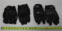 2 Pairs Motorcycle Riding Gloves