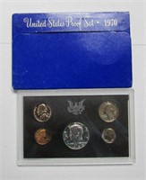 1970 US Mint Proof Set - 5 Coins
