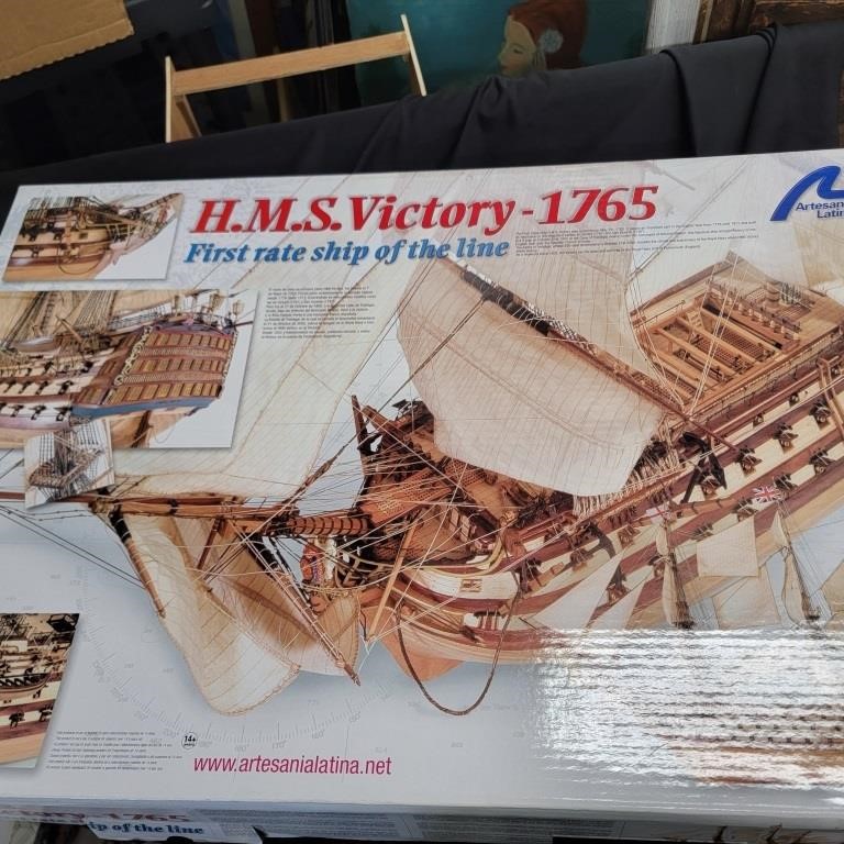 H. M. S. Victory - 1765 Ship Model,  estate, look