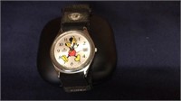 Lotus Quartz Mickey Mouse watch on Timex band