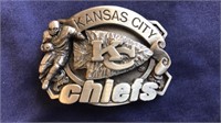 Kansas City chiefs belt buckle