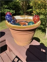 LARGE PLANTERS WITH WATERING BULBS