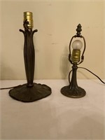 2 METAL LAMPS