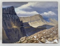 Richie Carter Glacier Park Montana Painting