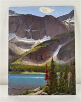 Richie Carter Glacier Park Montana Painting