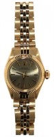 18kt Gold Rolex Lady Oyster Perpetual Wristwatch