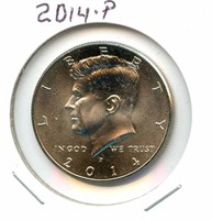 2014-P Kennedy Half Dollar - Not Issued for