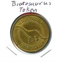 Brontosaurus Token