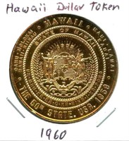 Hawaii Dollar Token - 1960