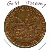 Sesquicentennial Gold Discovery Token 1848-1998
