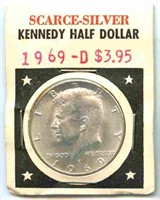 1969-D Kennedy Silver Half Dollar