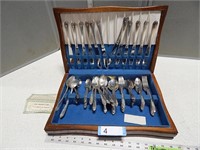WM. Rodgers & Son silver plated utensil set