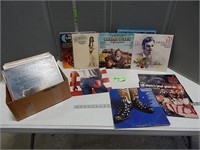 Box of record albums, buyer confirmed contents of