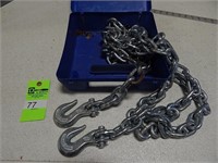Tow chain with hooks (14ft long)