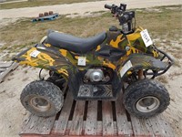 Youth ATV; no battery to test