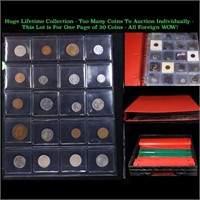 Huge Liifetime Collection - Too Many Coins To Auct