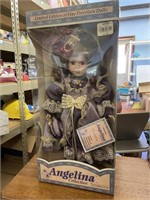 ANGELINA COLLECTION TREASURES DOLL PORCELAIN