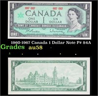 1960-1967 Canada 1 Dollar Note P# 84A Grades Choic