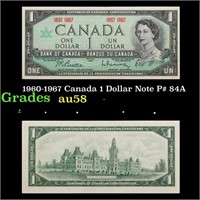 1960-1967 Canada 1 Dollar Note P# 84A Grades Choic