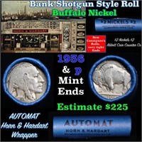 Buffalo Nickel Shotgun Roll in Old Bank Style 'Abb