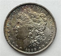 High-Grade 1896 $1 Morgan Silver Dollar AU/UNC