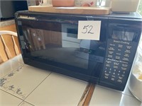 SHARP MODEL R-330C MICROWAVE OVEN W/ MANUAL