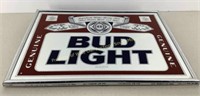 * Bud Light bar mirror 25 X 18 1/2