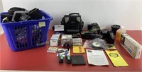 *LPO* Large lot of cameras & accessories