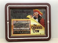 * Captain Morgan Whisky sign w/ GB Packer team