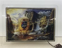 * Old Style 7 waterfalls lighted beer sign