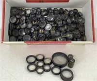 Box With large quantity of Box Camera Lenses