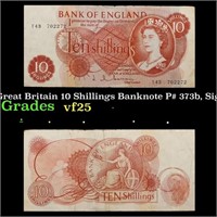 1962-1966 Great Britain 10 Shillings Banknote P# 3