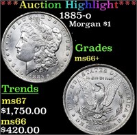 ***Auction Highlight*** 1885-o Morgan Dollar 1 Gra