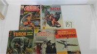 (5) Vtg Comic Books – Creatures on the Loose